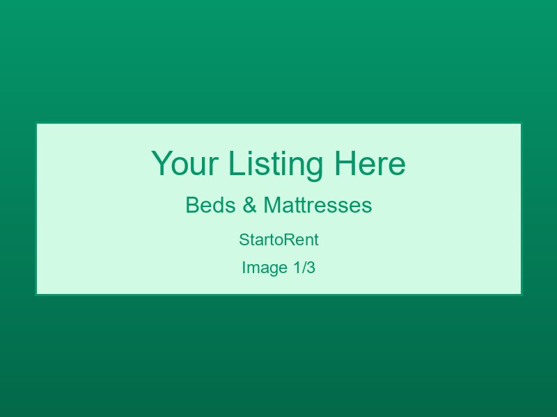 Affordable Beds & Mattresses For Rent