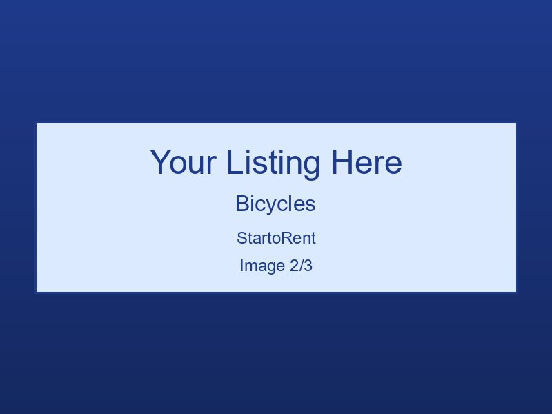 Professional Bicycles Hire