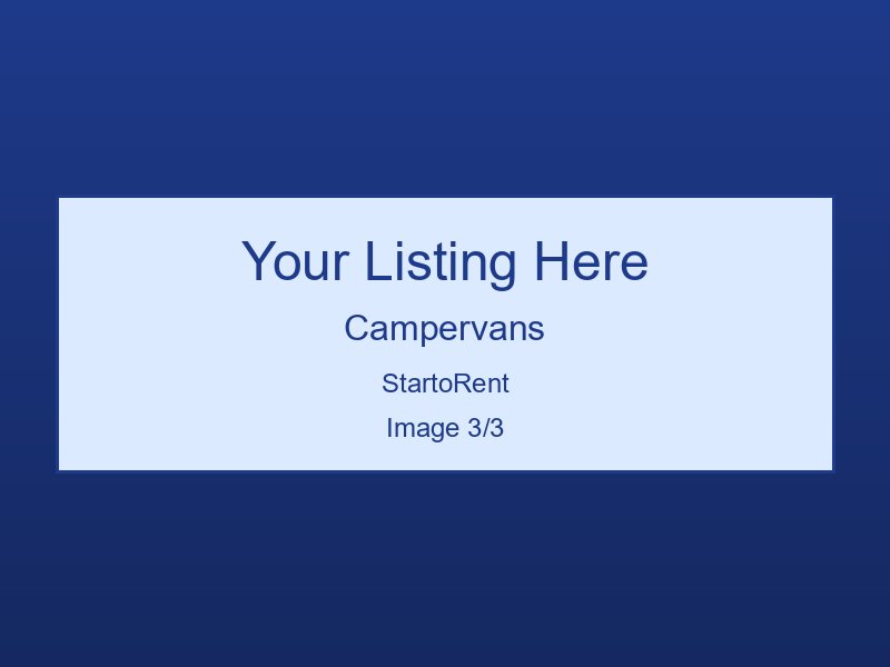 Quality Campervans For Rent