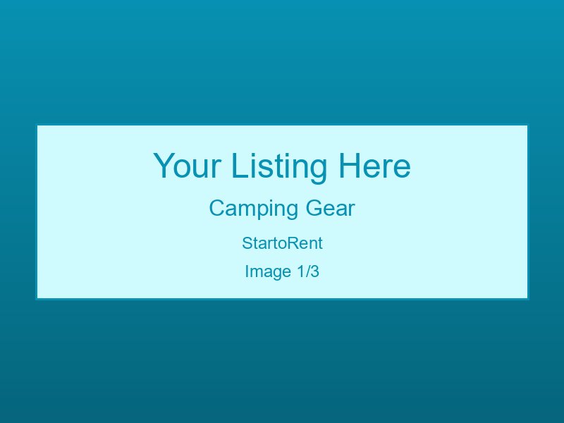 Quality Camping Gear Hire