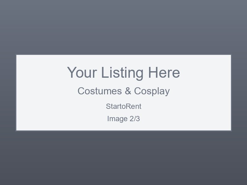 Affordable Costumes & Cosplay Hire