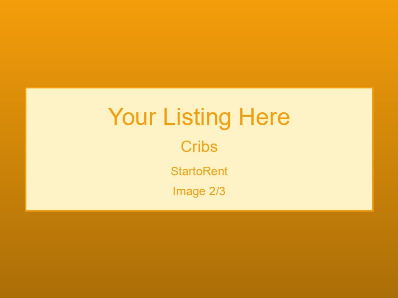 Quality Cribs Available