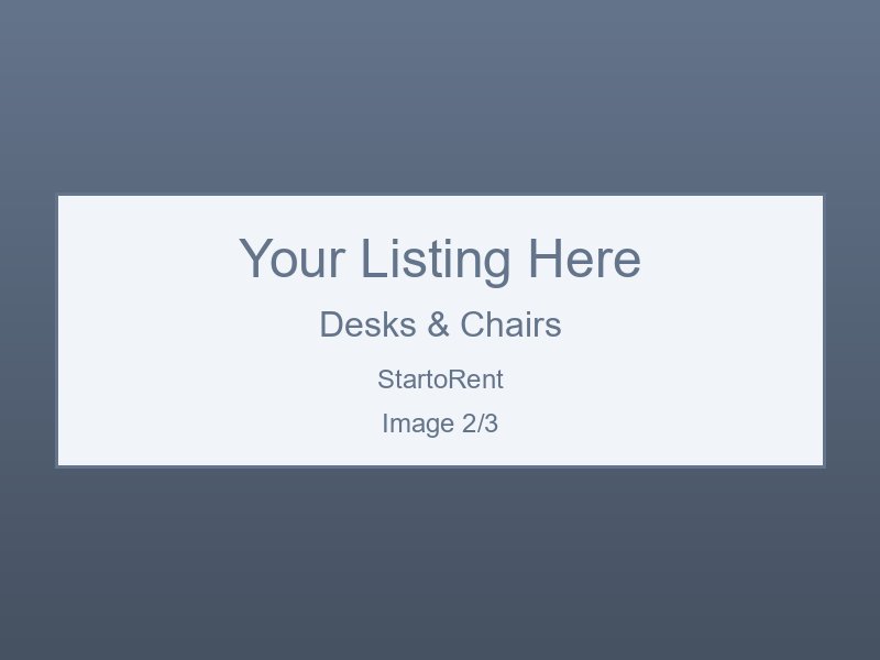 Top-Rated Desks & Chairs Rental