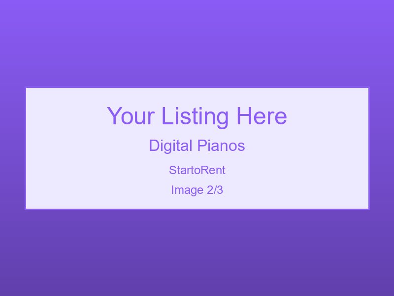 Affordable Digital Pianos Rental