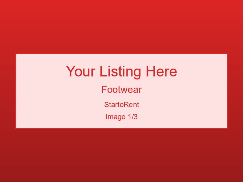 Affordable Footwear For Rent