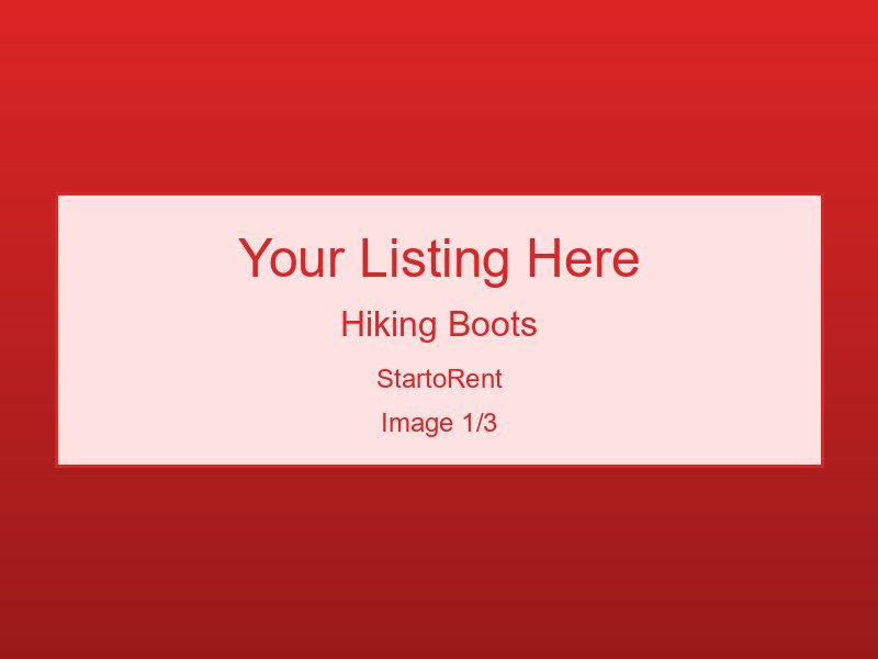 Premium Hiking Boots For Rent