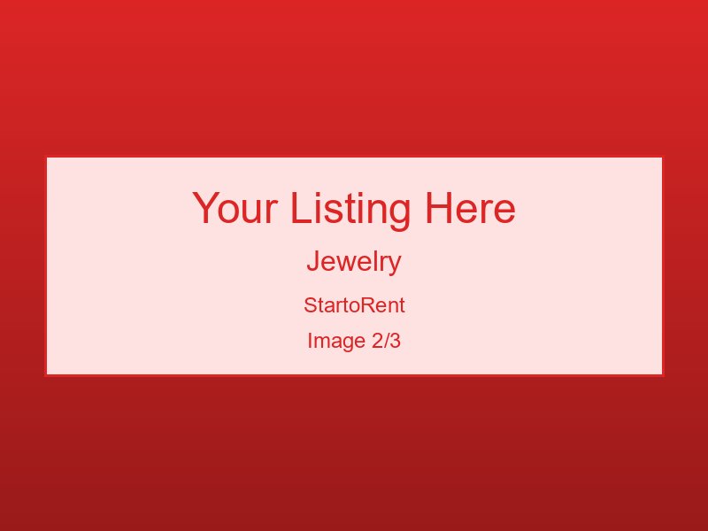 Professional Jewelry Available