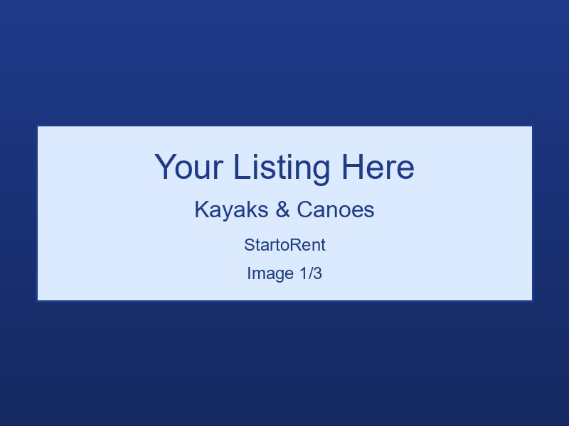 Professional Kayaks & Canoes Rental
