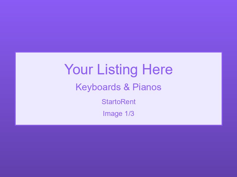 Professional Keyboards & Pianos For Rent