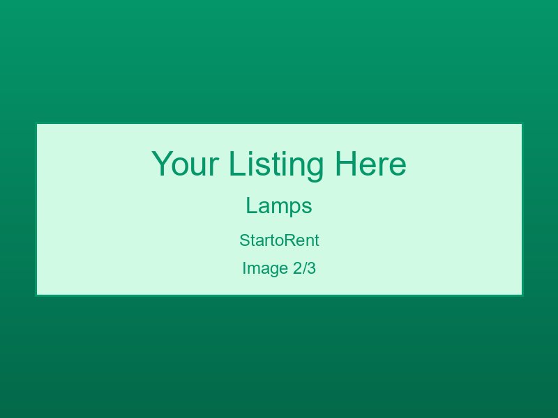 Top-Rated Lamps For Rent