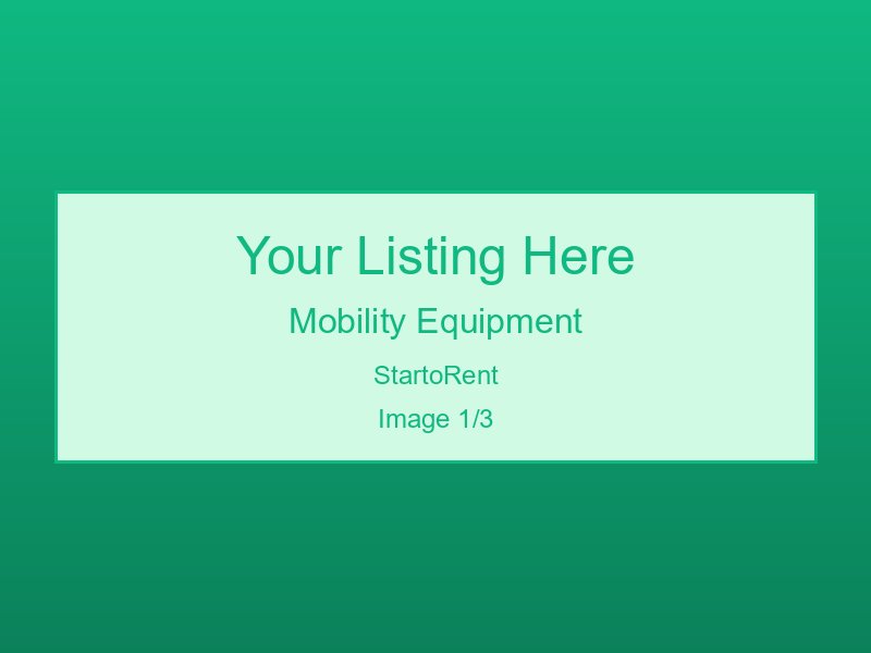 Quality Mobility Equipment Hire