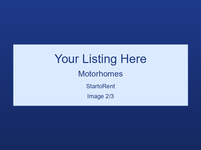 Affordable Motorhomes Hire