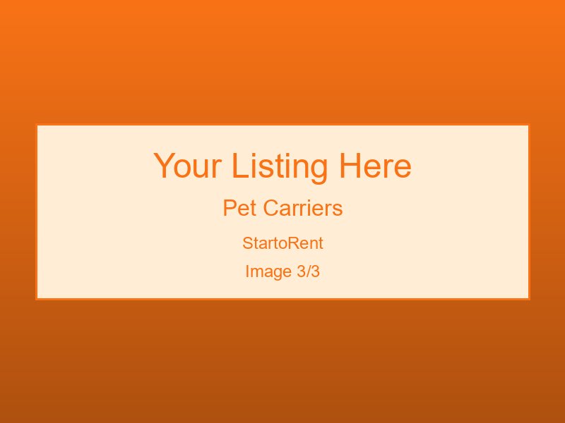 Affordable Pet Carriers Hire