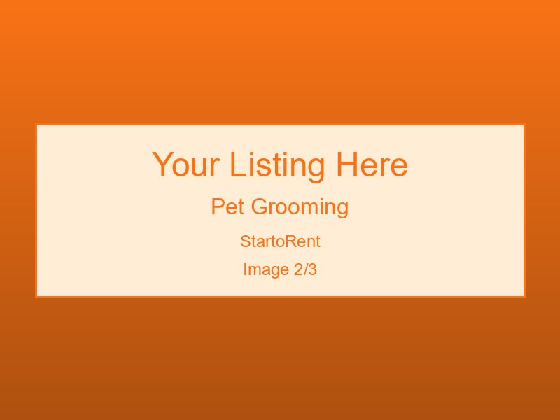Quality Pet Grooming For Rent