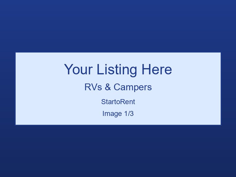 Affordable RVs & Campers Available