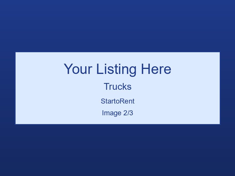 Affordable Trucks Hire