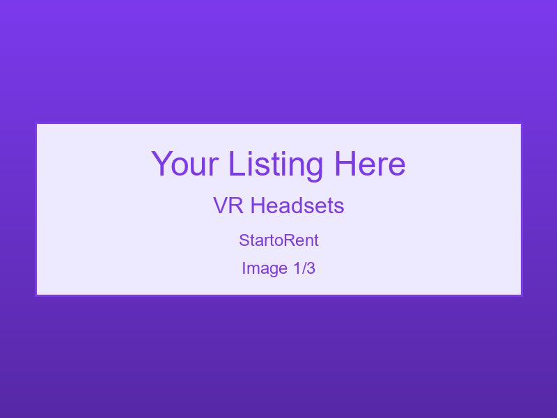 Top-Rated VR Headsets Rental