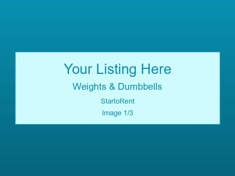 Premium Weights & Dumbbells Available