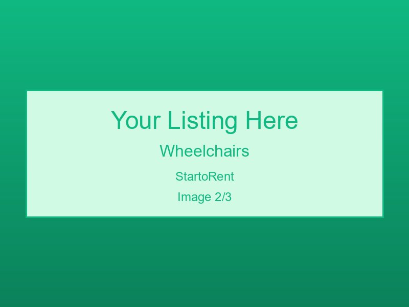 Premium Wheelchairs Rental