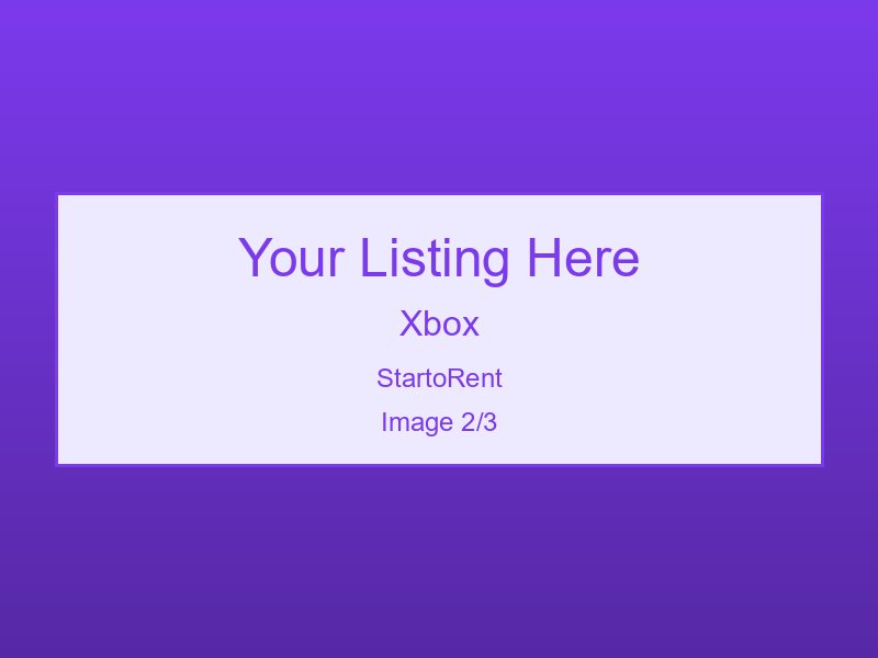 Premium Xbox Rental