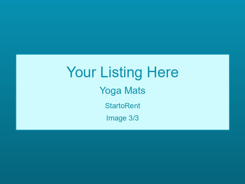 Quality Yoga Mats Rental